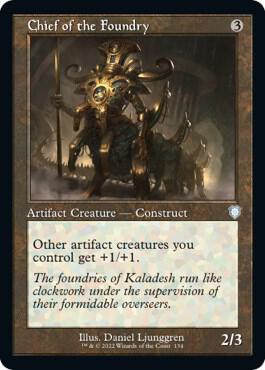 Chief of the Foundry (Retro Frame)