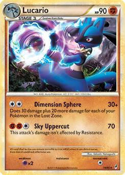 Lucario - 14/95 (Call of Legends)