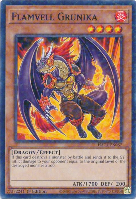 Flamvell Grunika (Duel Terminal)
