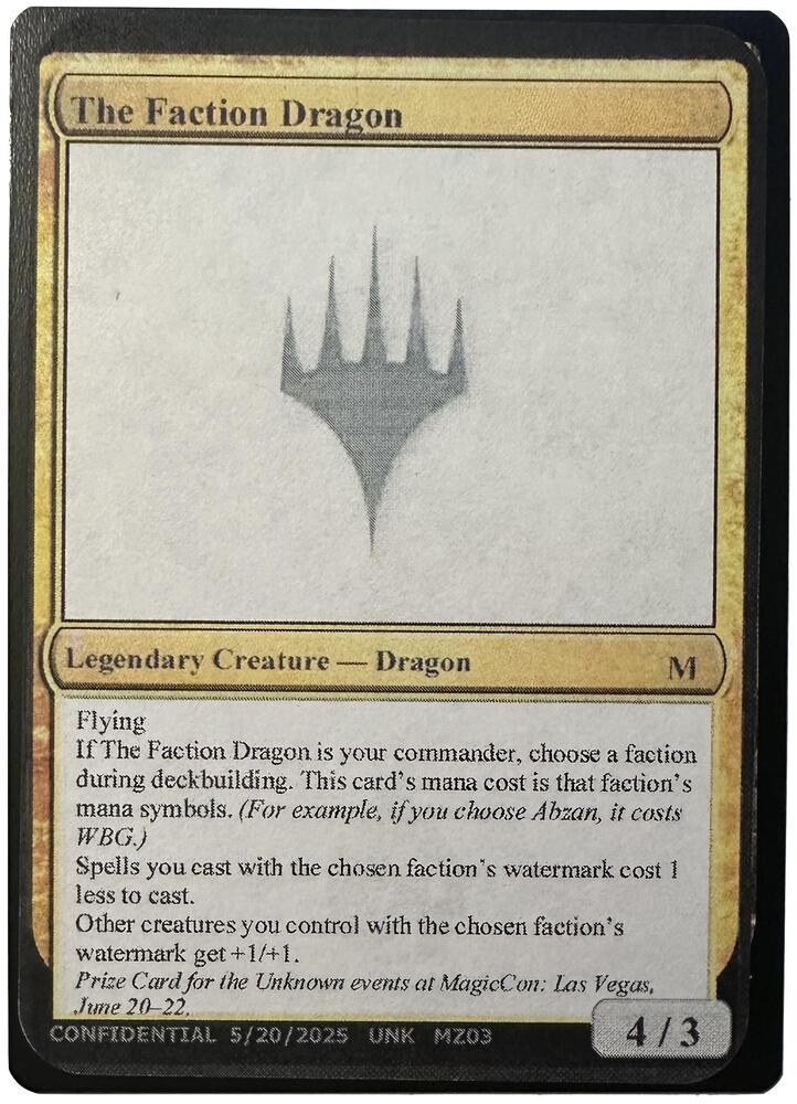 The Faction Dragon