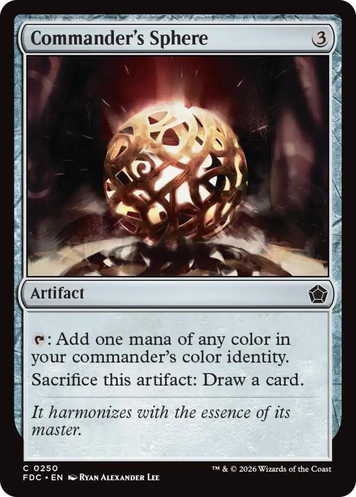 Commander's Sphere [Commander: Foundations]