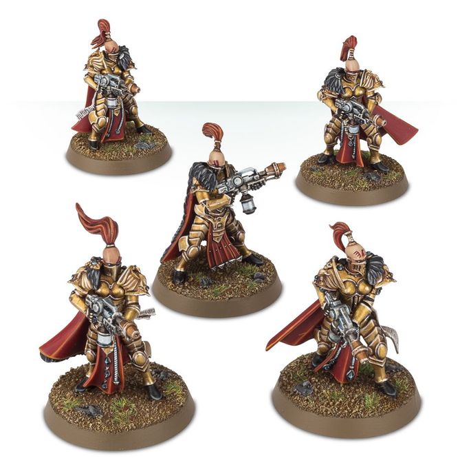 01-08 Adeptus Custodes: Sisters Of Silence / Witchseeker Squad