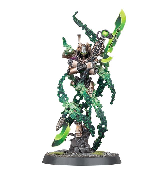 49-70 Necrons: Overlord With Translocation Shroud