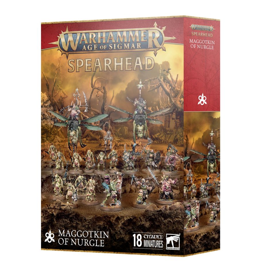 70-01 Spearhead: Maggotkin Of Nurgle