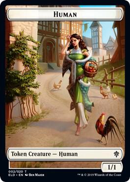 Human // Beast Double-Sided Token (Challenger 2021)