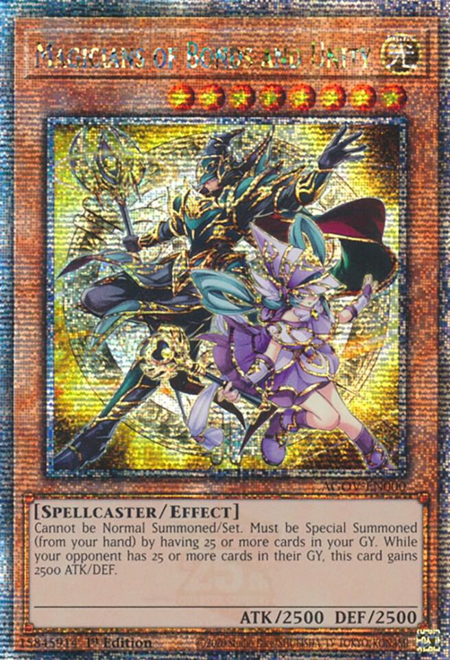 Magicians of Bonds and Unity (Quarter Century Secret Rare)