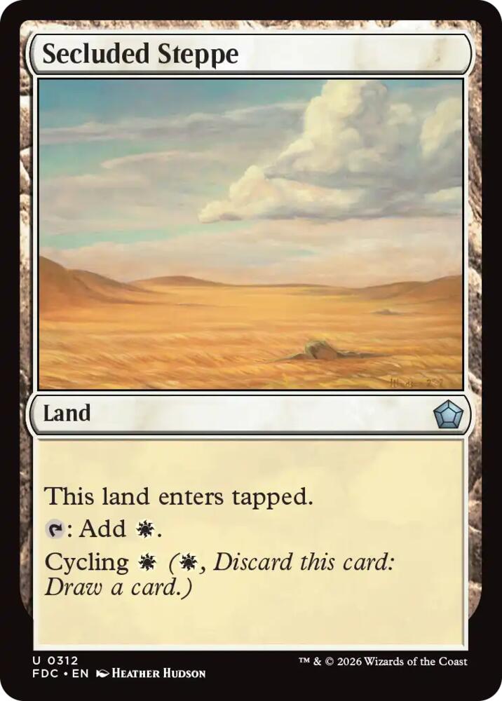 Secluded Steppe [Commander: Foundations]