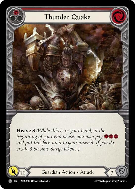 Thunder Quake (Red)