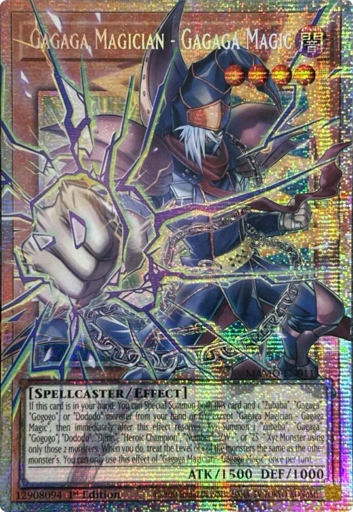 Gagaga Magician - Gagaga Magic (Starlight Rare) (Extended Art) [Magnificent Monsters]