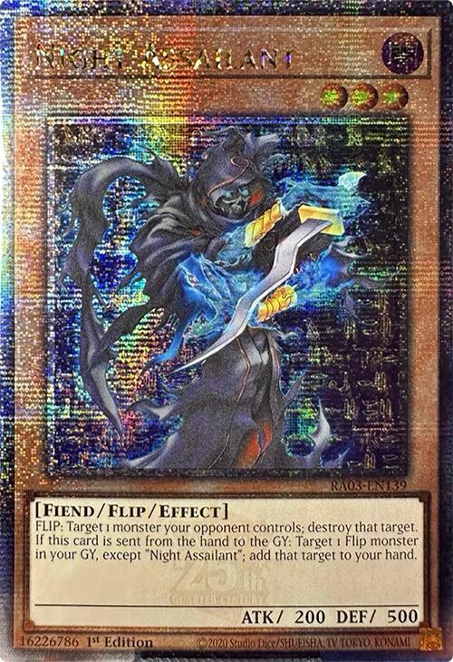 Night Assailant (Quarter Century Secret Rare)