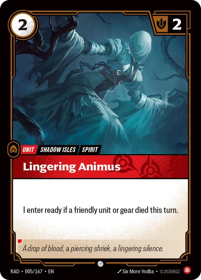 Lingering Animus [Radiance]