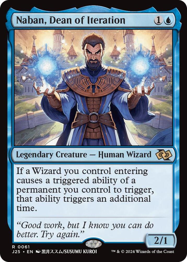 Naban, Dean of Iteration (Anime)