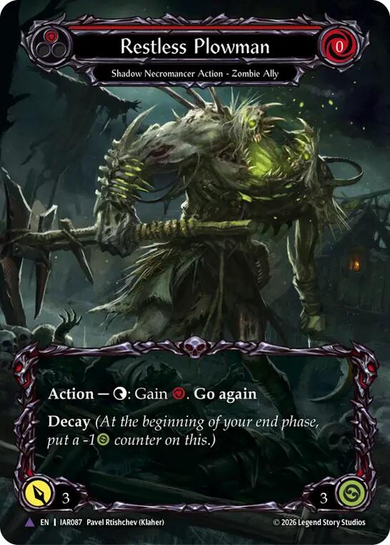Restless Plowman (Marvel) [Usurp the Shadow Throne]