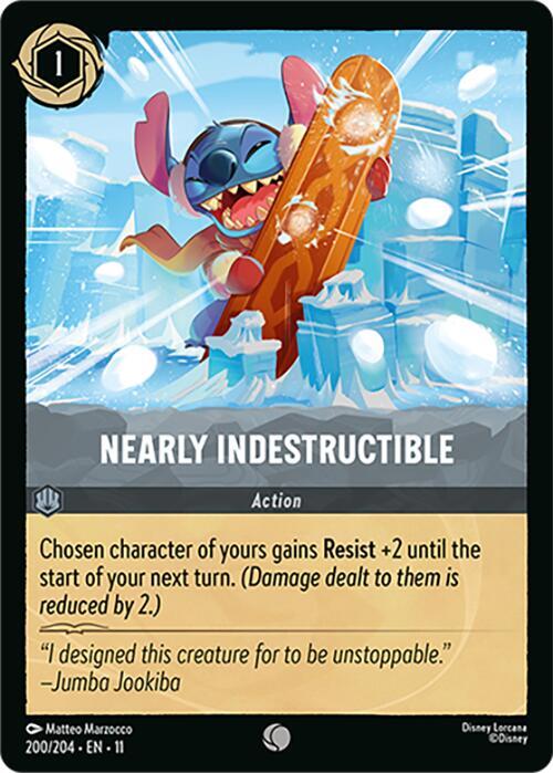 Nearly Indestructible