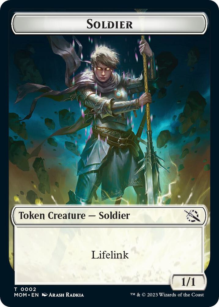 Soldier // Kraken Double-Sided Token