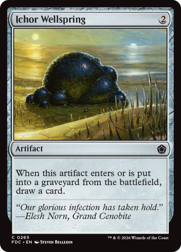 Ichor Wellspring [Commander: Foundations]