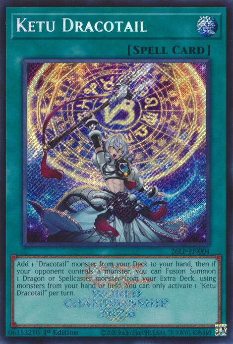 Ketu Dracotail (Emblazoned Secret Rare) [Limited Pack World Championship 2026]