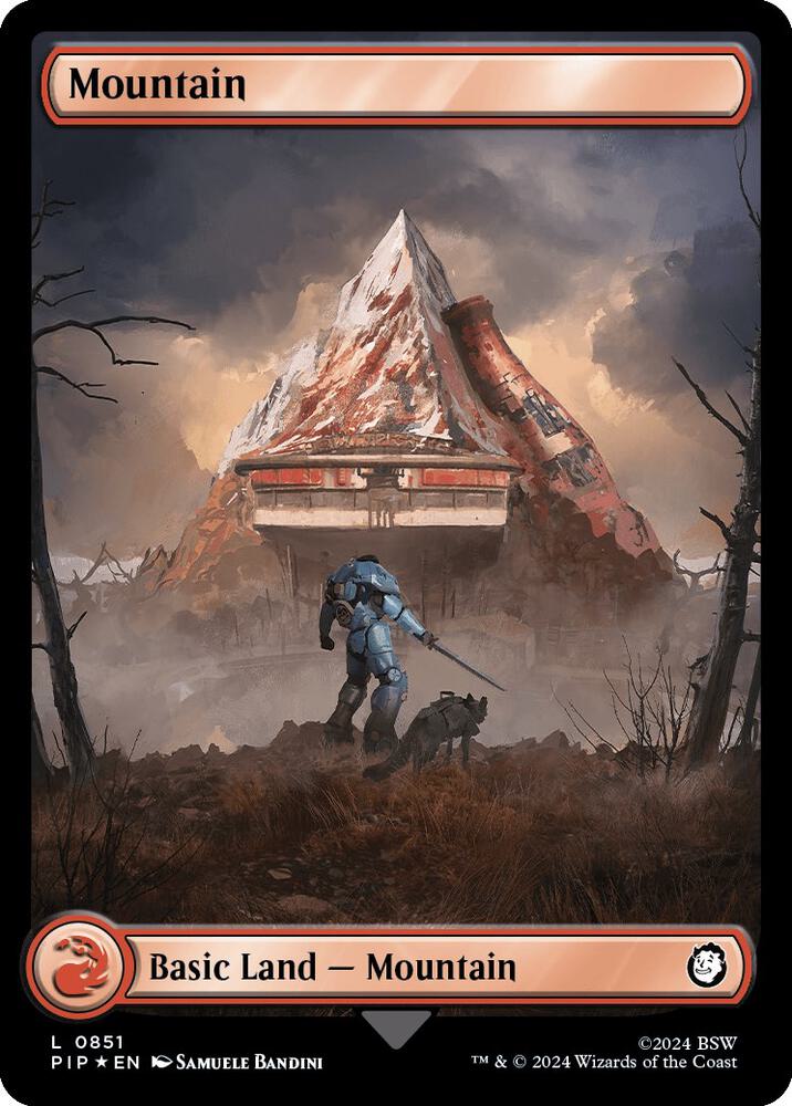 Mountain (0851) (Surge Foil)