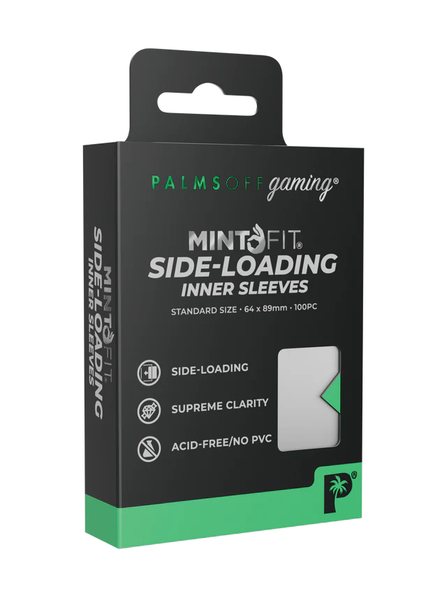 MintFit Side-Loading Inner Sleeves - Standard Size - 100pc (POG - Palms off Gaming)