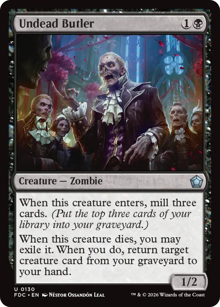 Undead Butler [Commander: Foundations]