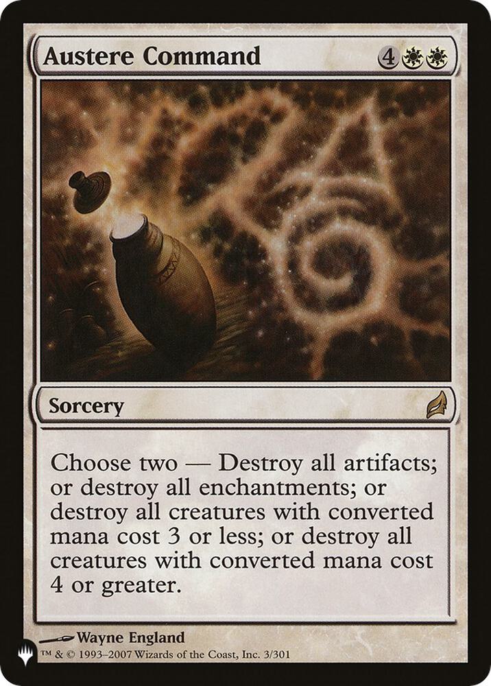 Austere Command (LRW)