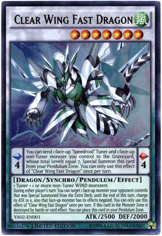 Clear Wing Fast Dragon