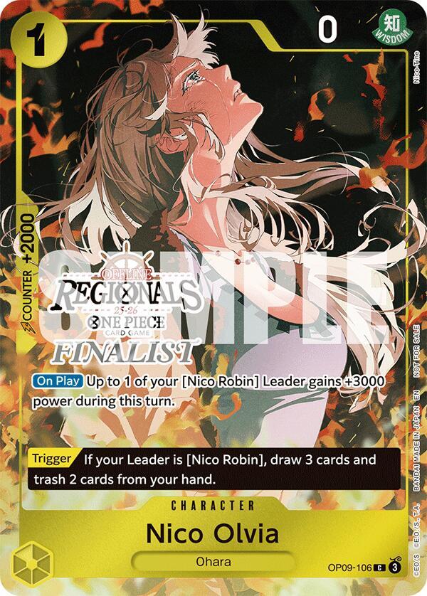Nico Olvia (Regional Finalist Card Set 2025 Vol.1)