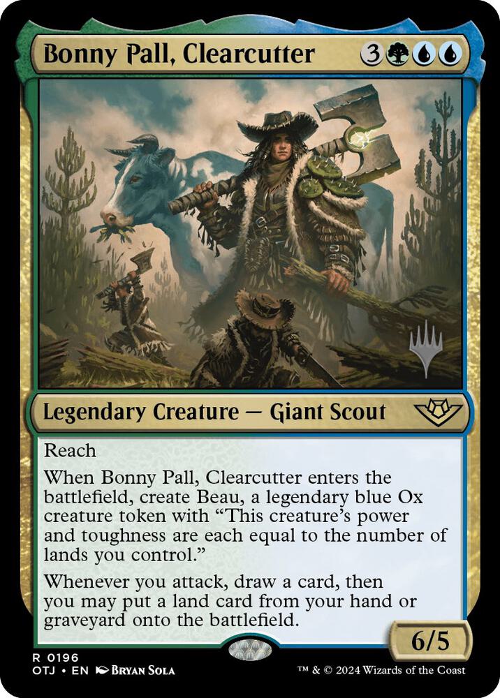Bonny Pall, Clearcutter