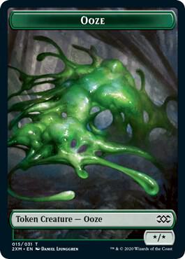 Ooze // Wurm (030) Double-Sided Token