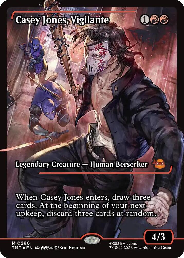 Casey Jones, Vigilante (0286) (Showcase)