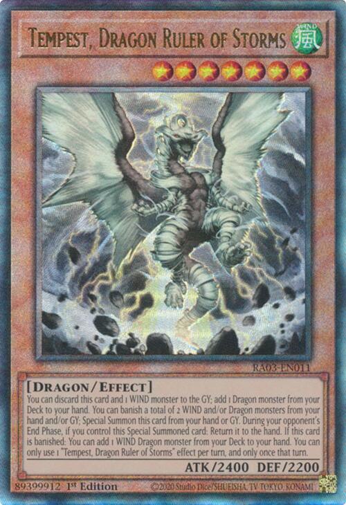 Tempest, Dragon Ruler of Storms (PUR)