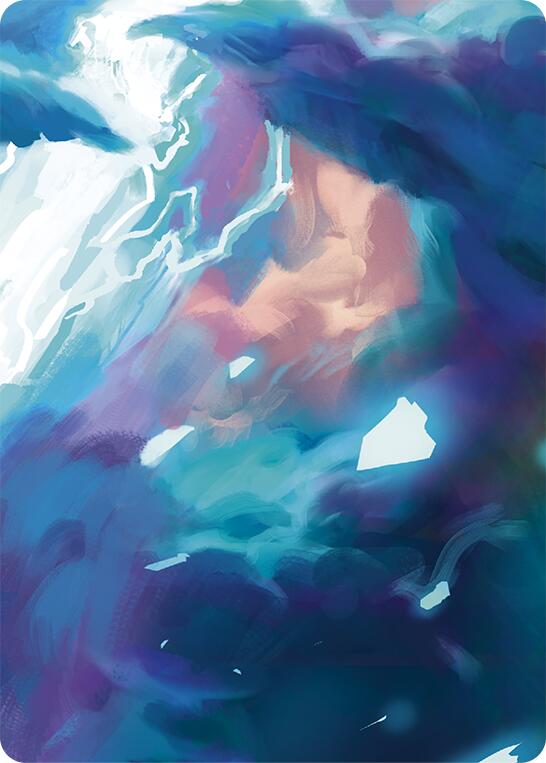 Enlightened Strike // Shelter from the Storm Double Sided Art Card (Bottom Left)