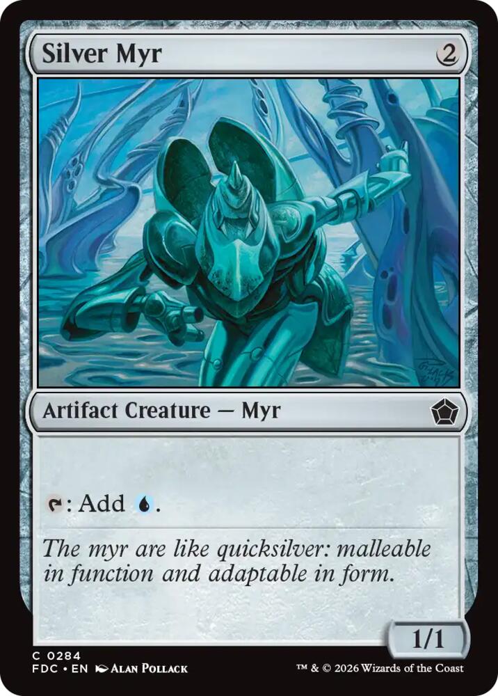 Silver Myr [Commander: Foundations]