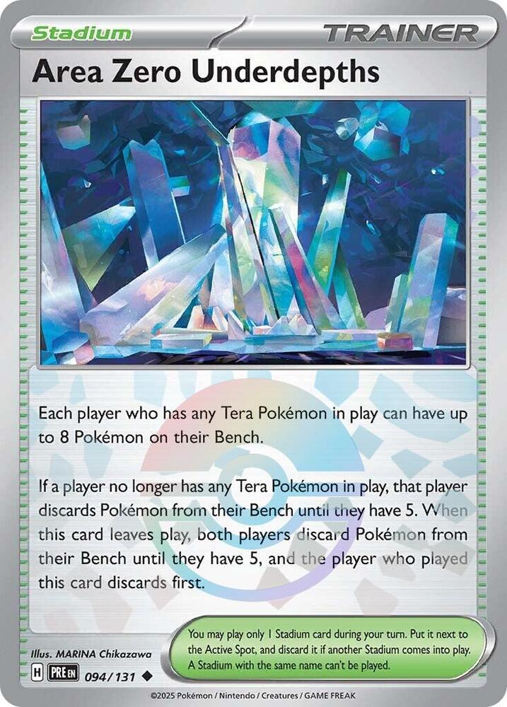 Area Zero Underdepths (Poke Ball Pattern)