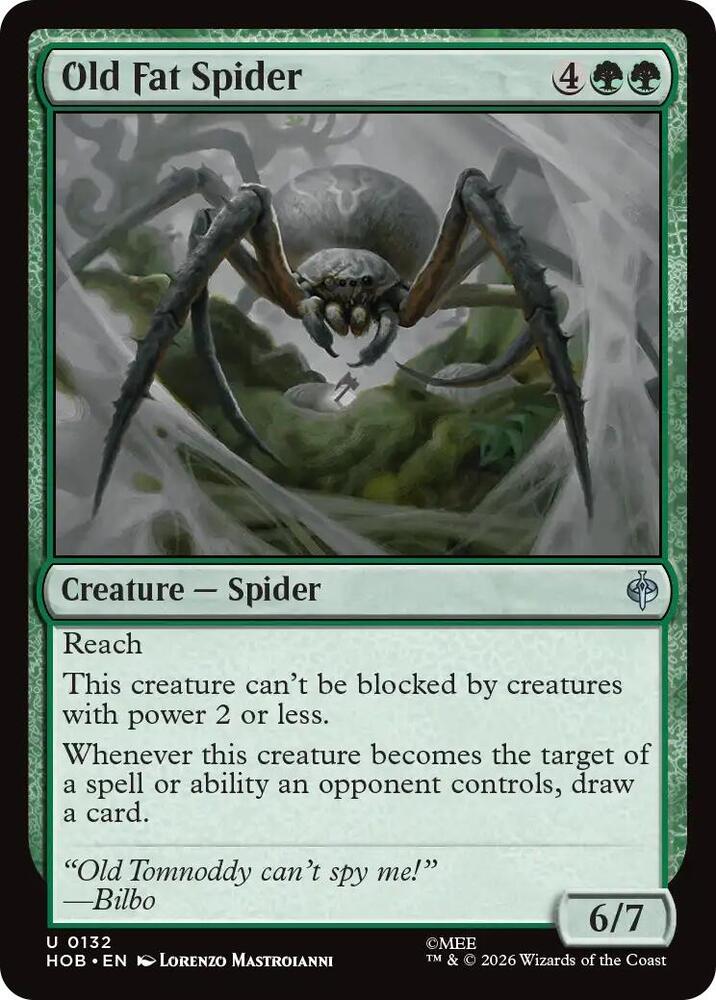 Old Fat Spider