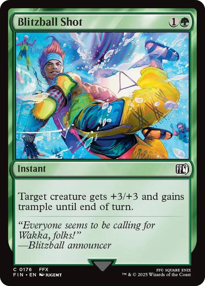 Blitzball Shot