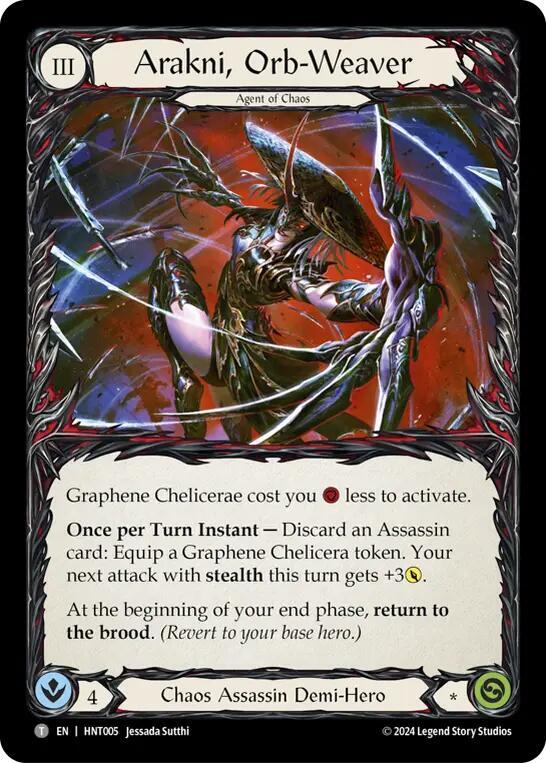 Arakni, Orb-Weaver // Arakni, Redback