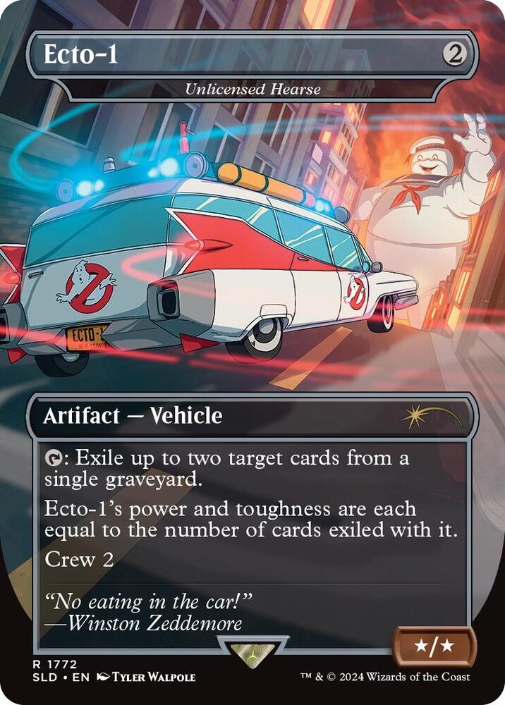 Ecto-1 - Unlicensed Hearse