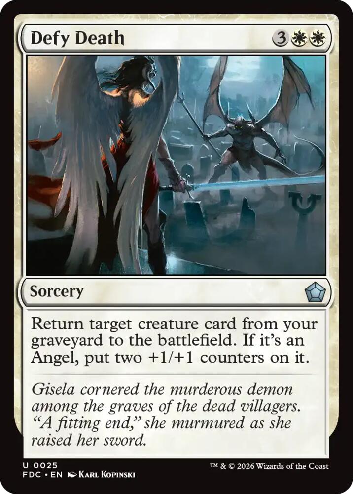 Defy Death [Commander: Foundations]