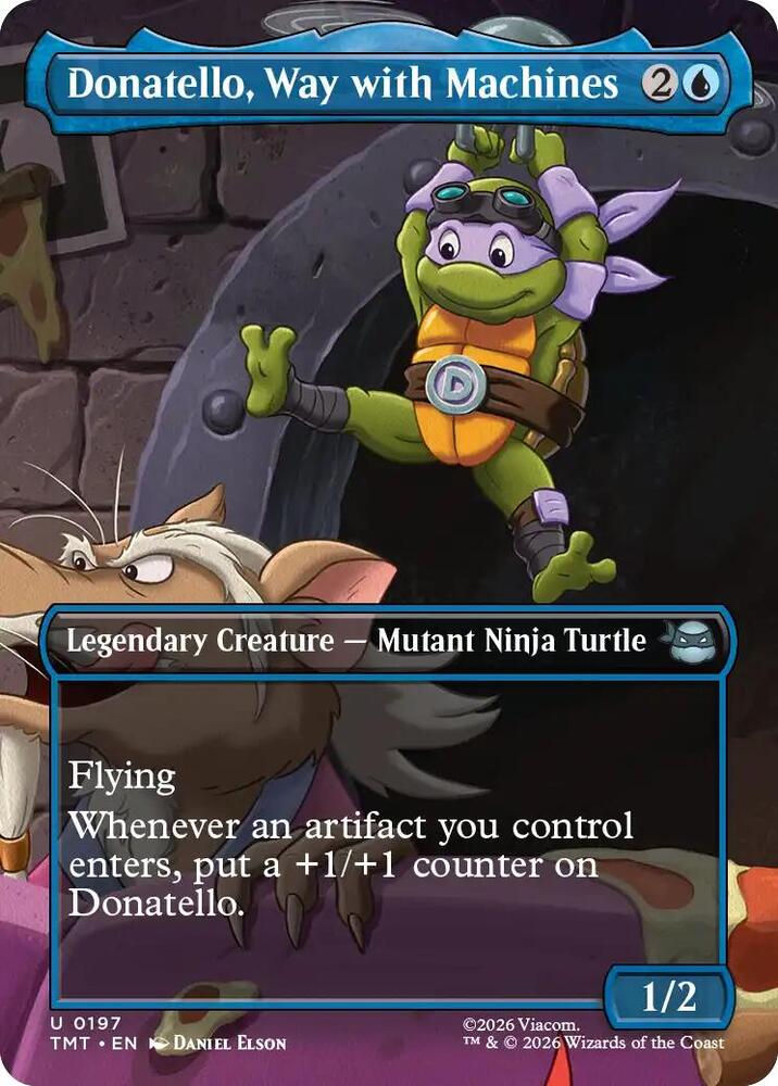 Donatello, Way with Machines (Borderless)