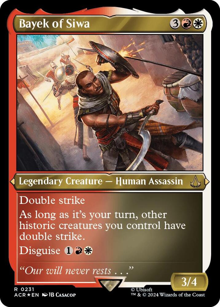 Bayek of Siwa (Foil Etched)
