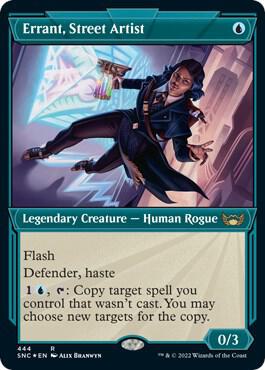 Errant, Street Artist (Showcase) (Foil Etched)