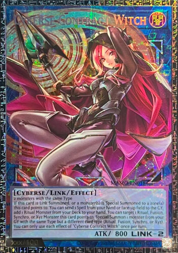 Cyberse Contract Witch (GMR) [Magnificent Monsters]