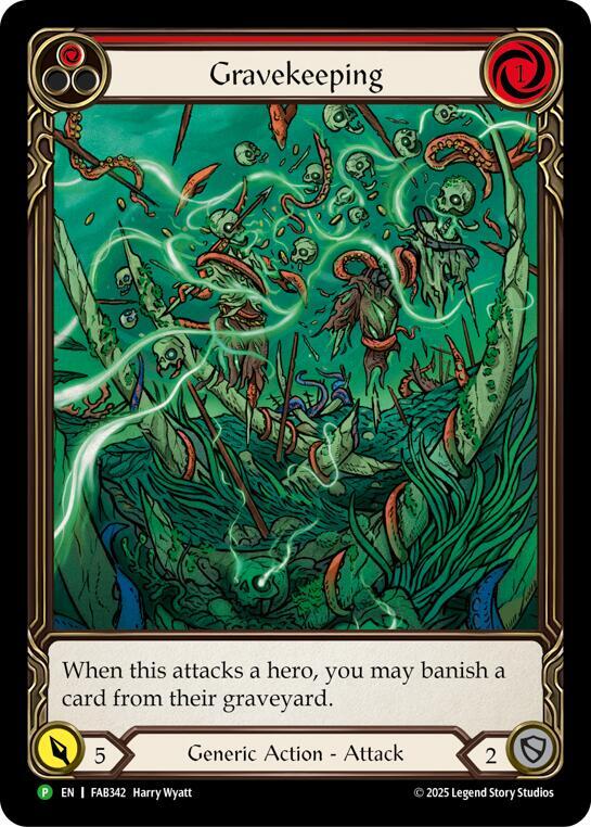 Gravekeeping (Red) - FAB342
