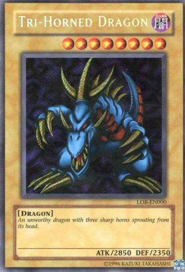 Tri-Horned Dragon (LOB-EN000)