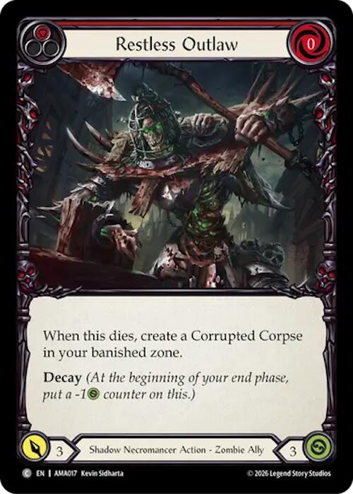 Restless Outlaw [Armory Deck: Malice]