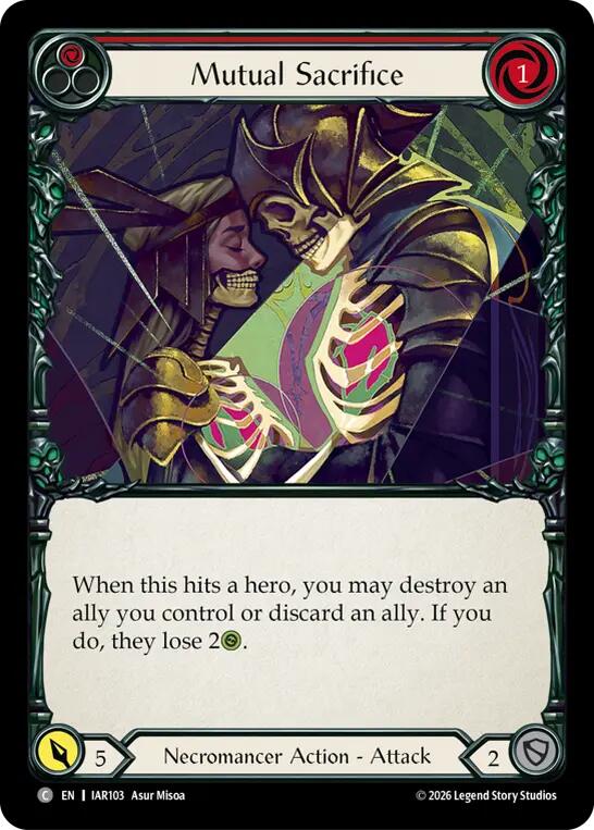 Mutual Sacrifice (Red) [Usurp the Shadow Throne]