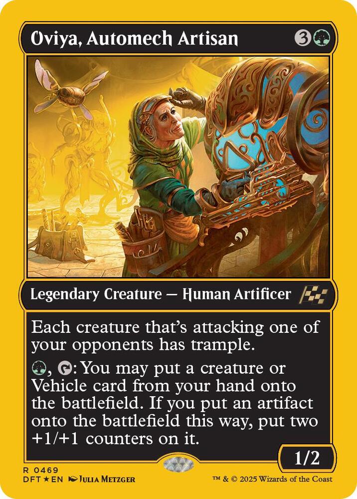 Oviya, Automech Artisan (First-Place Foil)