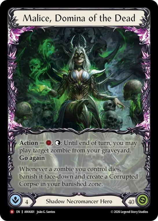Malice, Domina of the Dead [Armory Deck: Malice]