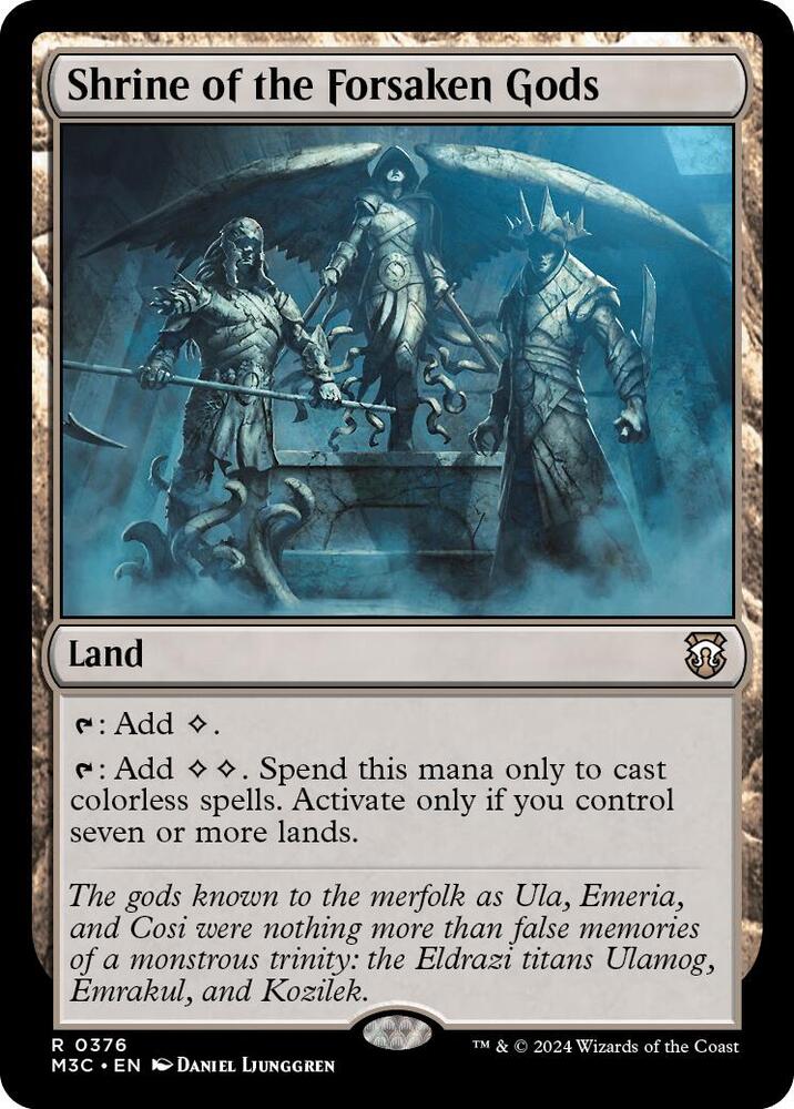 Shrine of the Forsaken Gods (Ripple Foil)